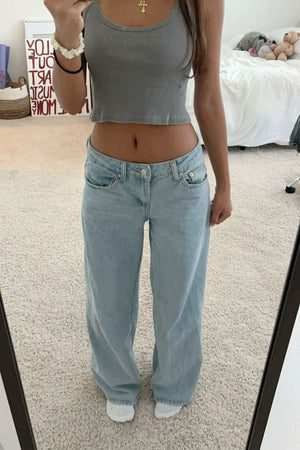 Y2K 'Trendy' Low Rise Jeans