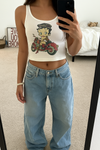 Y2K 'Baby Gothic' Top