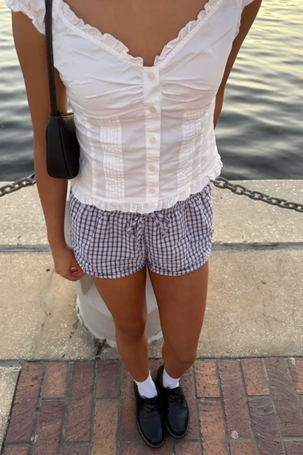 Y2K 'Milkmaid' Summer Top