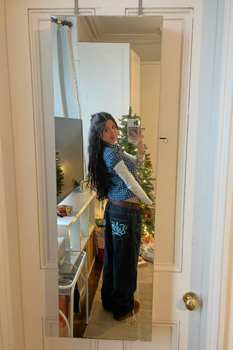 Y2K 'Harajuku Print' Baggy Jeans