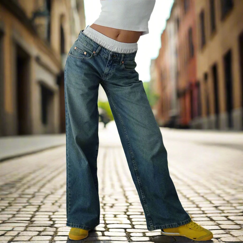 Y2K 'Trendy' Low Rise Jeans