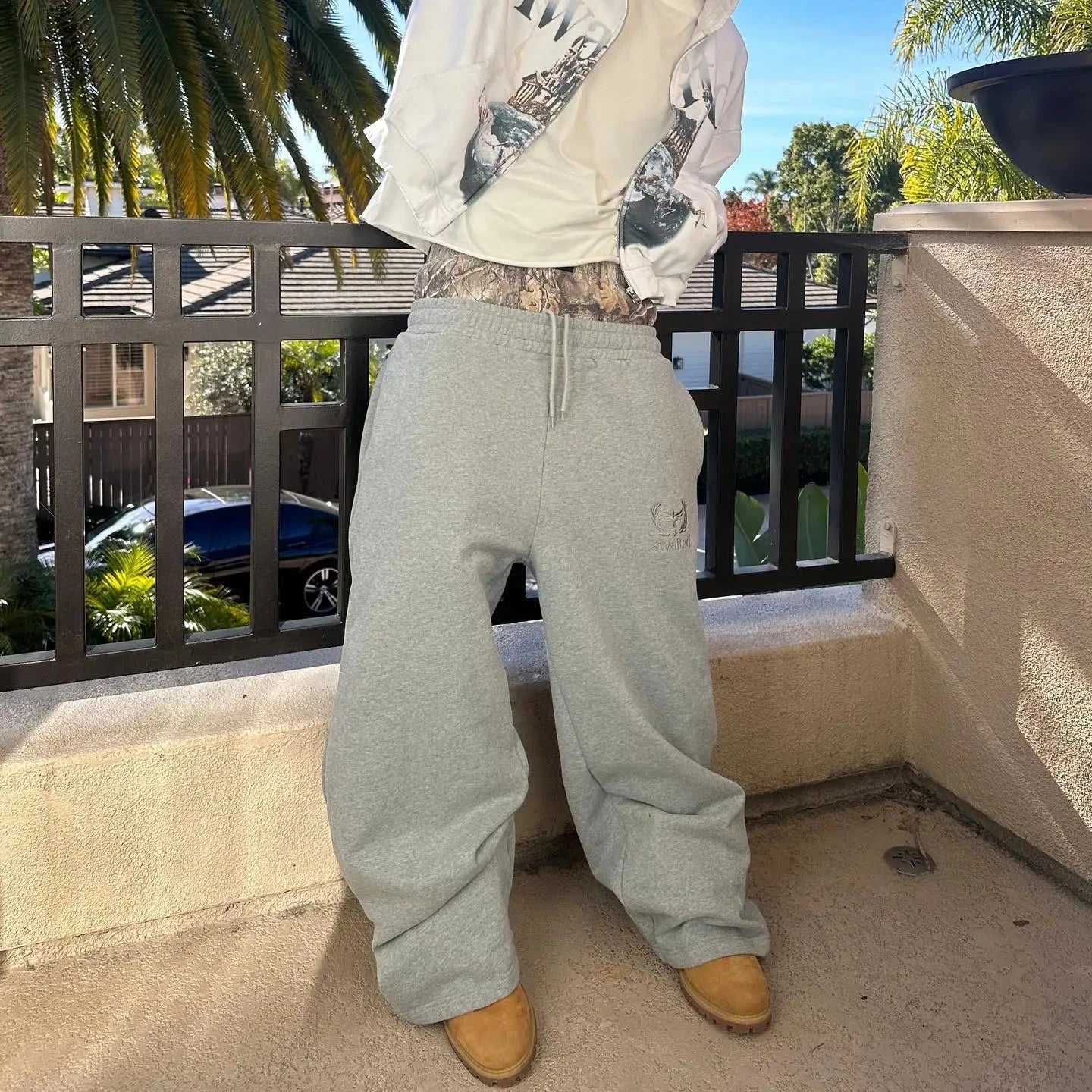 Y2K 'Double Waisted' Sweatpants