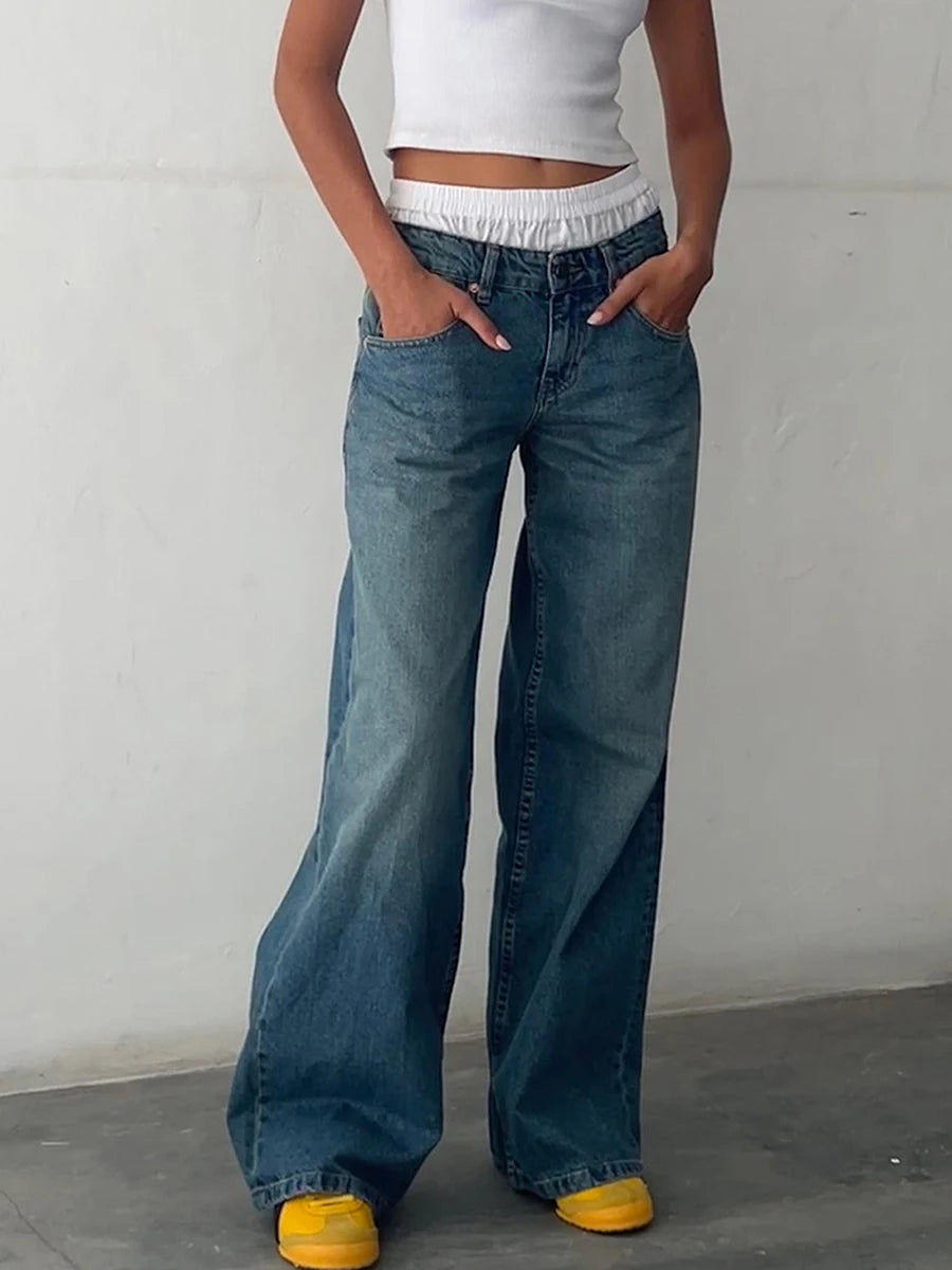 Y2K 'Trendy' Low Rise Jeans