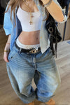 Y2K 'Blue Casual' Jeans
